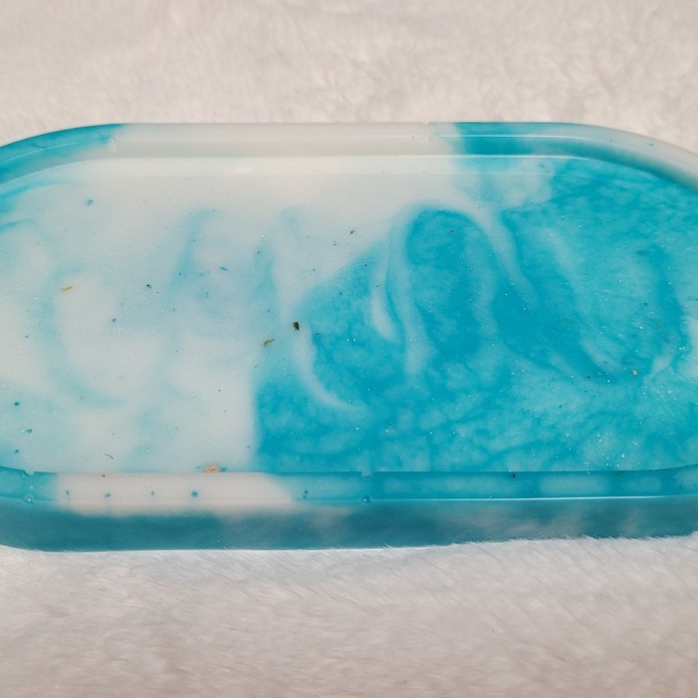 Blue Jewelry Tray